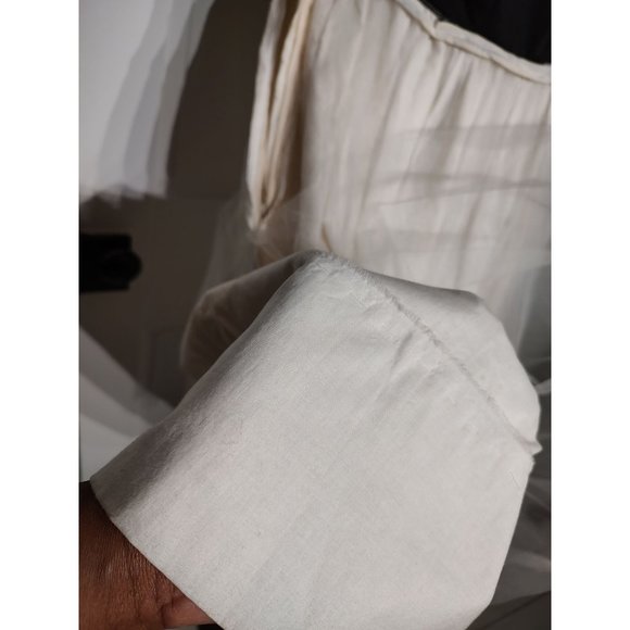 1950s-60s Homemade Eyelet Dress - Picture 5 of 13